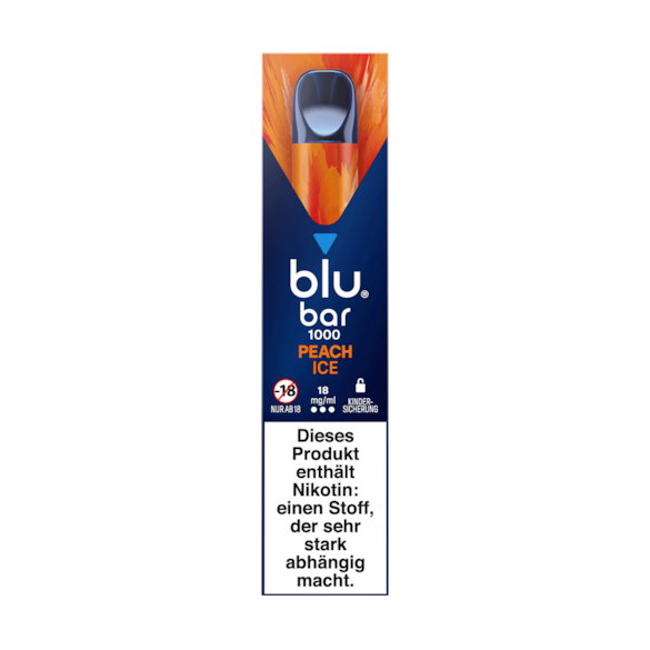 Blu Bar 1000 Peach Ice