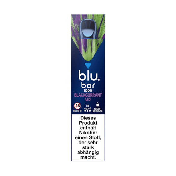 Blu Bar 1000 Blackcurrant Mix