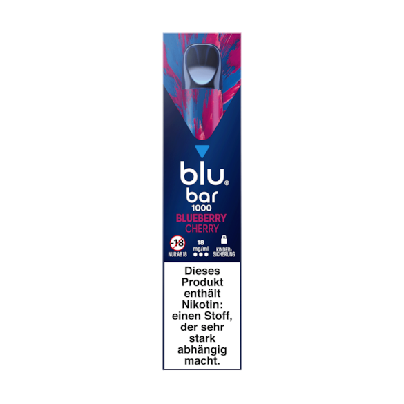 Blu Bar 1000 Blueberry Cherry