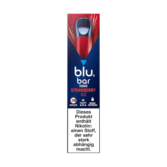 Blu Bar 1000 Strawberry Ice