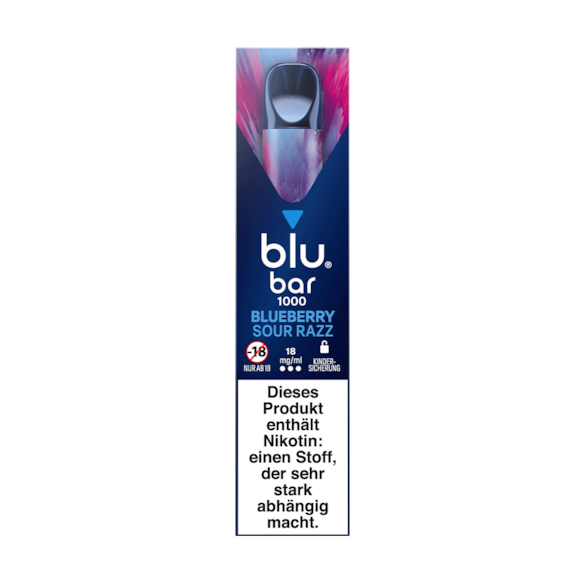 Blu Bar 1000 Blueberry Sour Razz