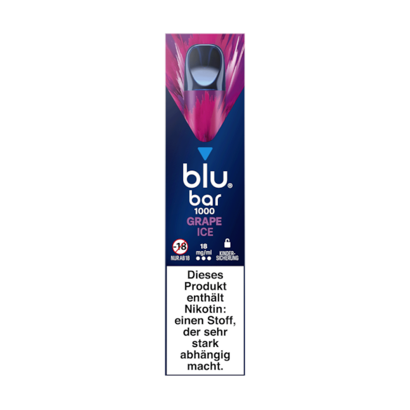 Blu Bar 1000 Grape Ice