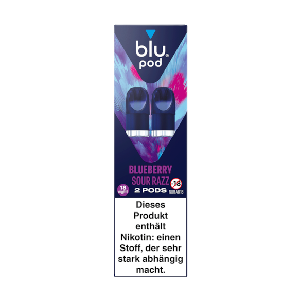 Blu Pod Blueberry Sour Razz