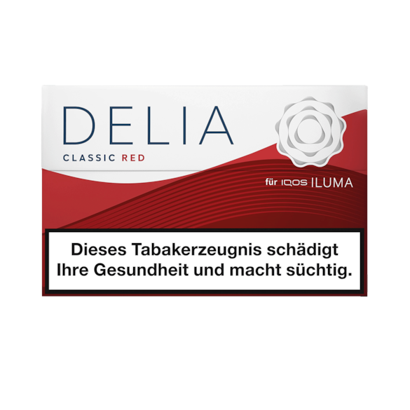 DELIA Classic Red Sticks für IQOS ILUMA