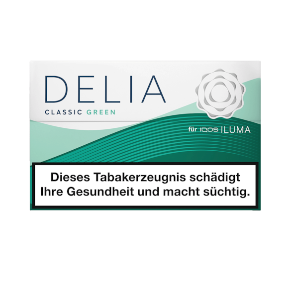 DELIA Classic Green Sticks für IQOS ILUMA
