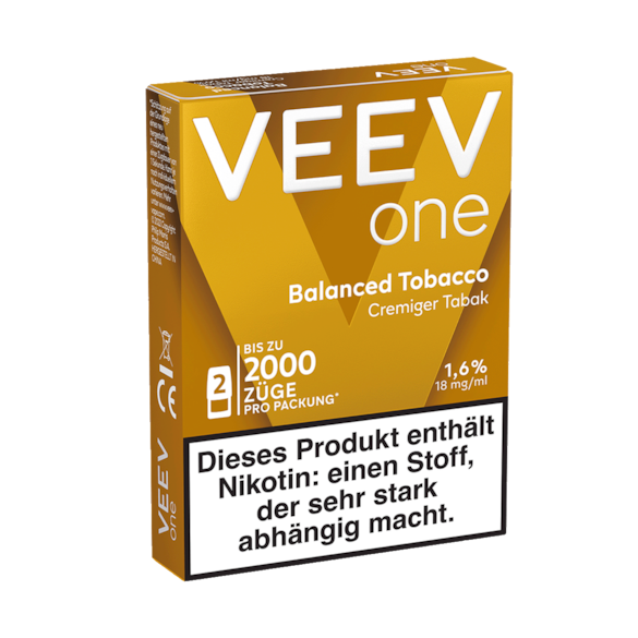 VEEV One Prefilled Pods Balanced Tobacco