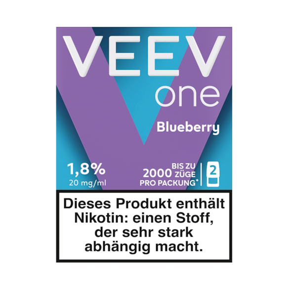 VEEV One Prefilled Pods Blueberry | 7,15€