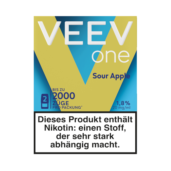 VEEV One Prefilled Pods Sour Apple | 7,15 | Gratis Versand