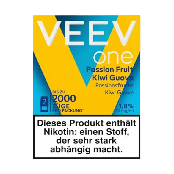 VEEV One Prefilled Pods Kiwi Passionfruit Guava