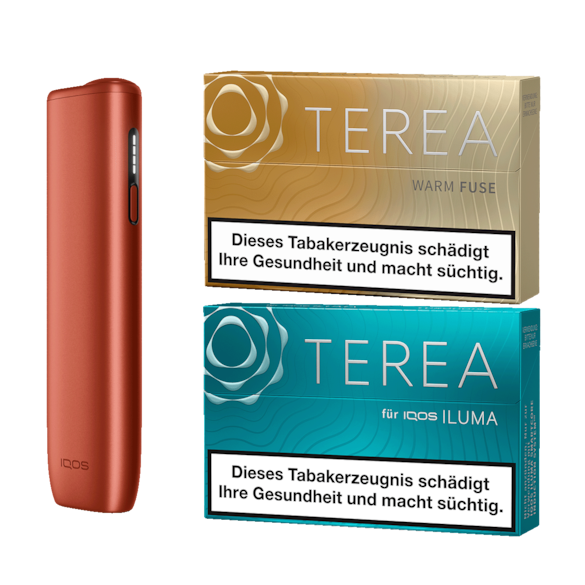 IQOS ILUMA i One x TEREA Terracotta Twist