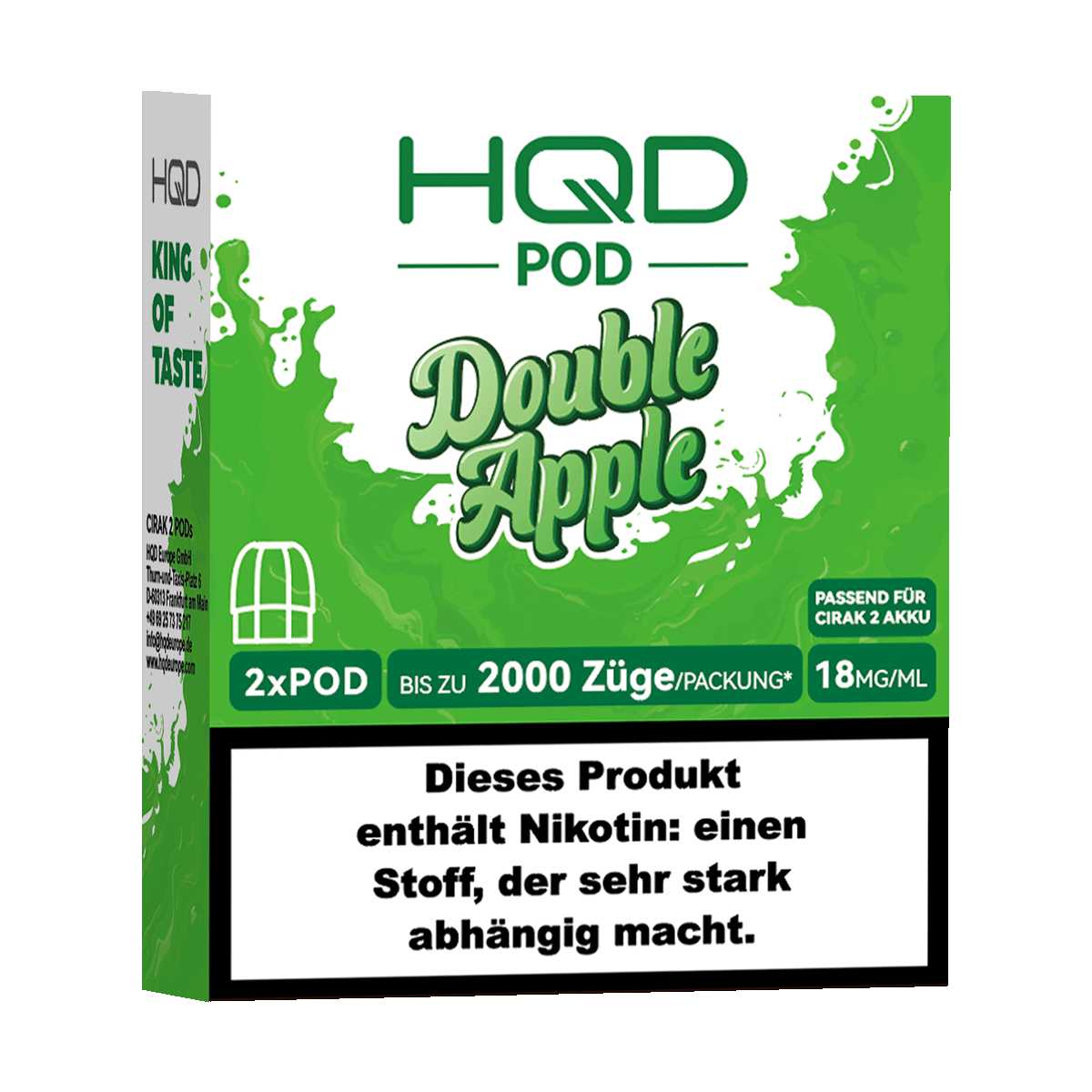 HQD Cirak 2 Pod System | Gratis Versand