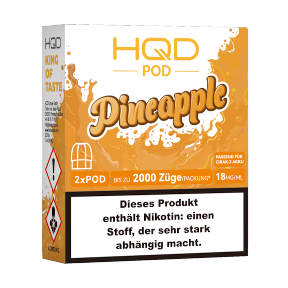 HQD CIRAK 2 Pineapple 2er Pod