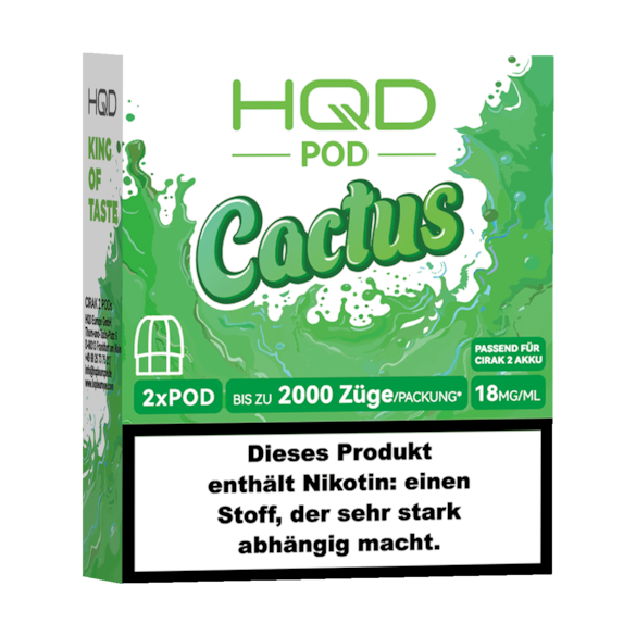 HQD CIRAK 2 Cactus 2er Pod