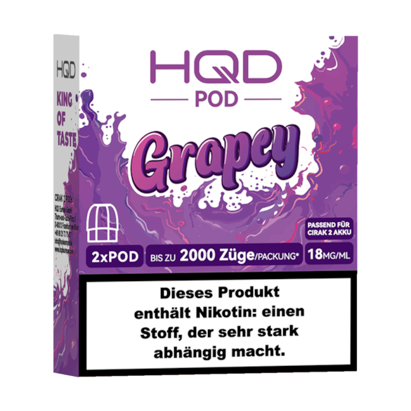 HQD CIRAK 2 Grapey 2er Pod