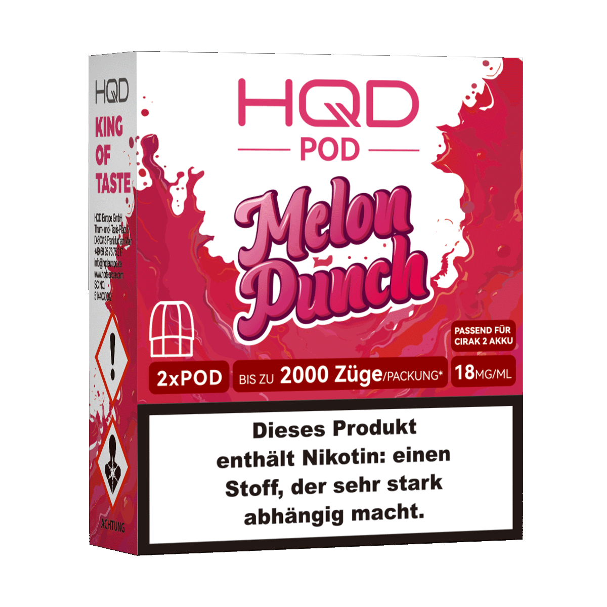 HQD Cirak 2 Pod System | Gratis Versand