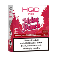 HQD CIRAK 2 Melon Punsch 2er Pod