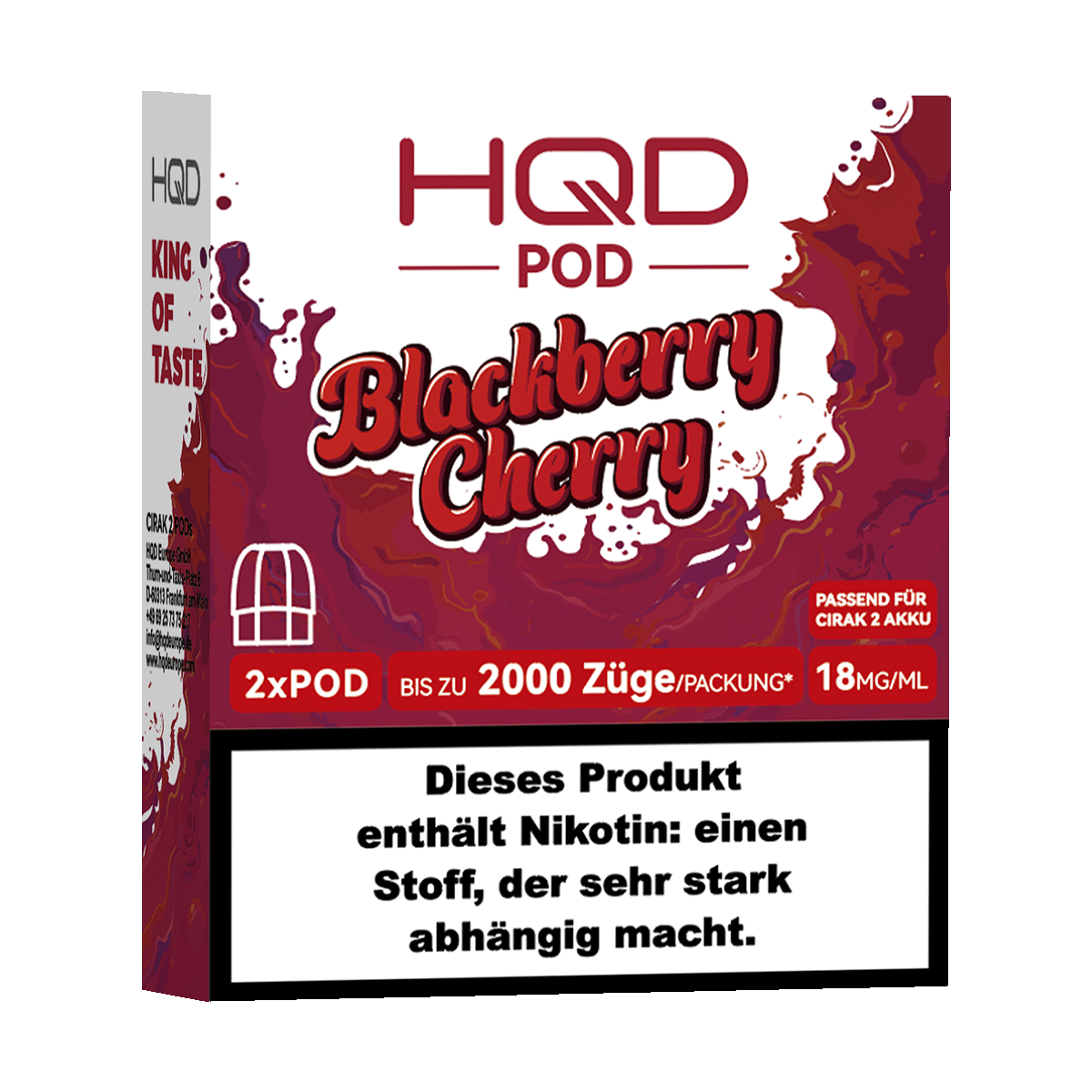 elfbar elfa master akku HQD Pods Cirak - Double Apple 2er ab 6€ main image 1