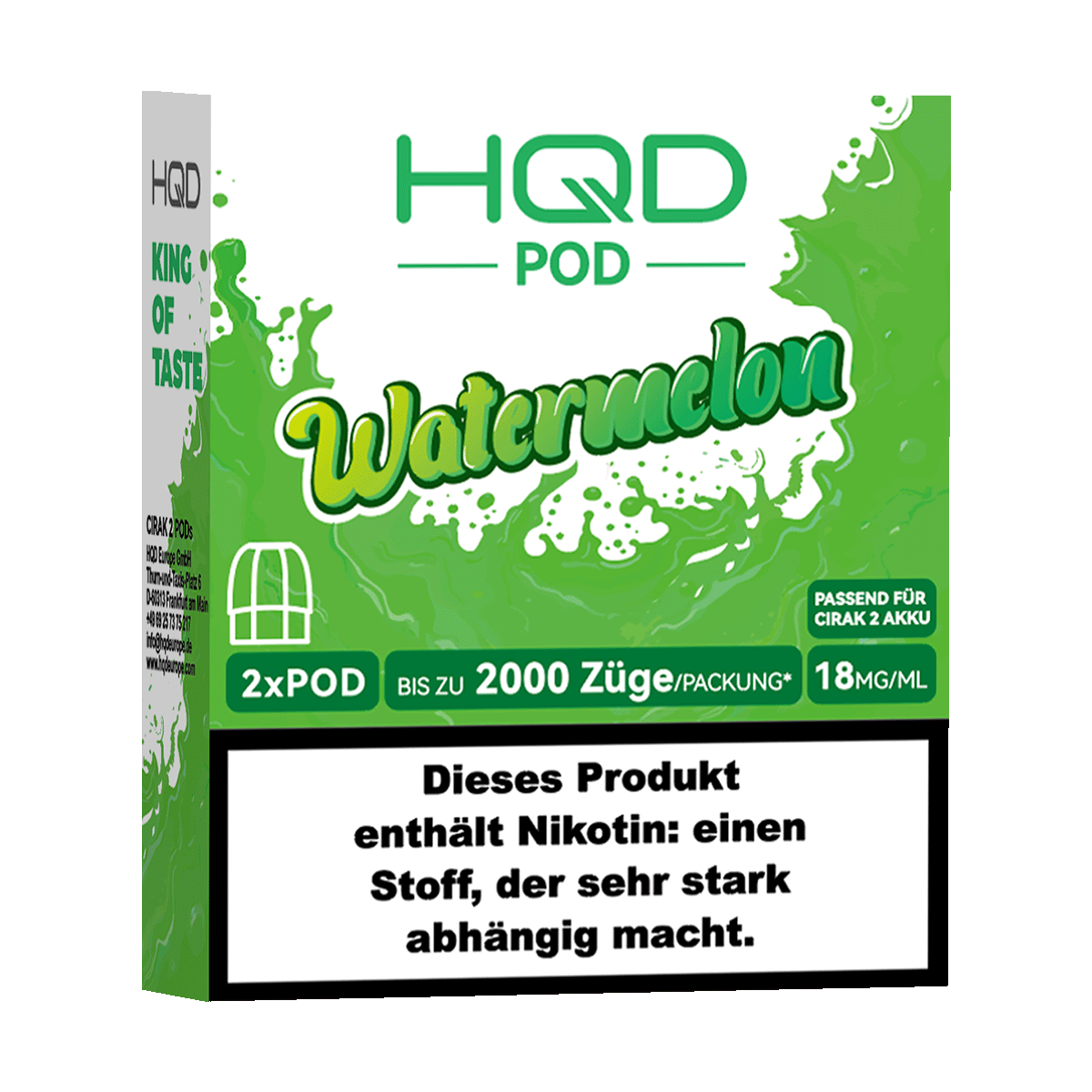 elfbar elfa master akku HQD Cirak 2 Anleitung – E-Zigarette einfach erklärt