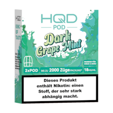 HQD CIRAK 2 Dark Grape Mint 2er Pod