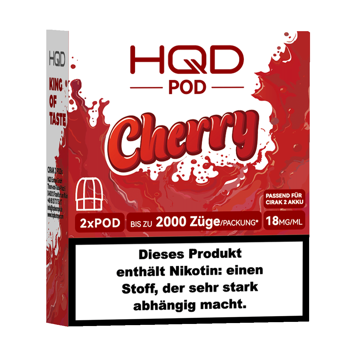 elfbar elfa kaufen HQD Cirak Akku & Pod Starter Set (Bundle) main image 1