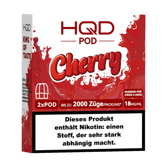 HQD CIRAK 2 Cherry 2er Pod