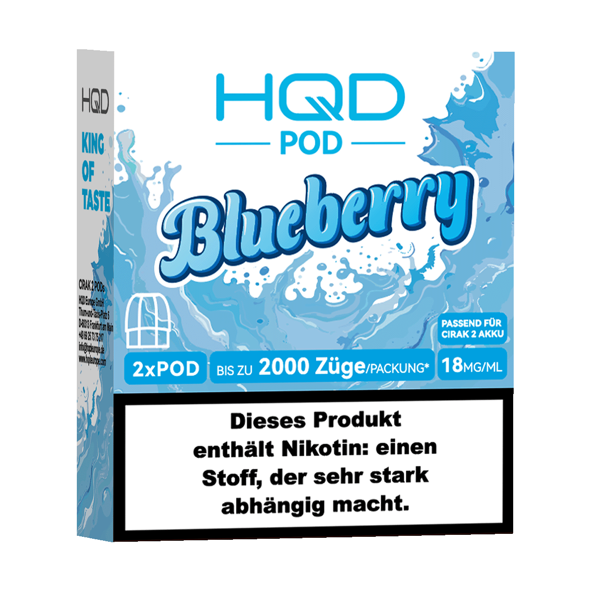 HQD Cirak 2 Pod System | Gratis Versand
