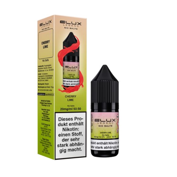 Elux Liquid Cherry Lime Nic Salt
