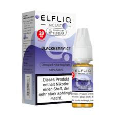 ELFLIQ Liquid Blackberry Ice Nic Salt