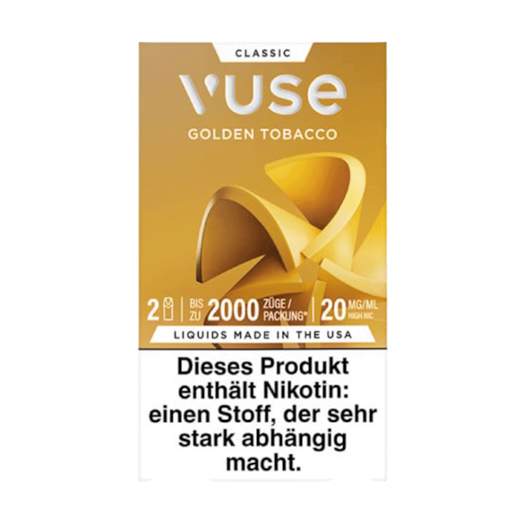 Vuse 2er Pods Golden Tobacco
