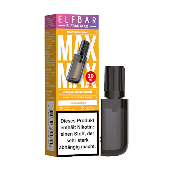 Elf Bar Max Triple Mango Pod