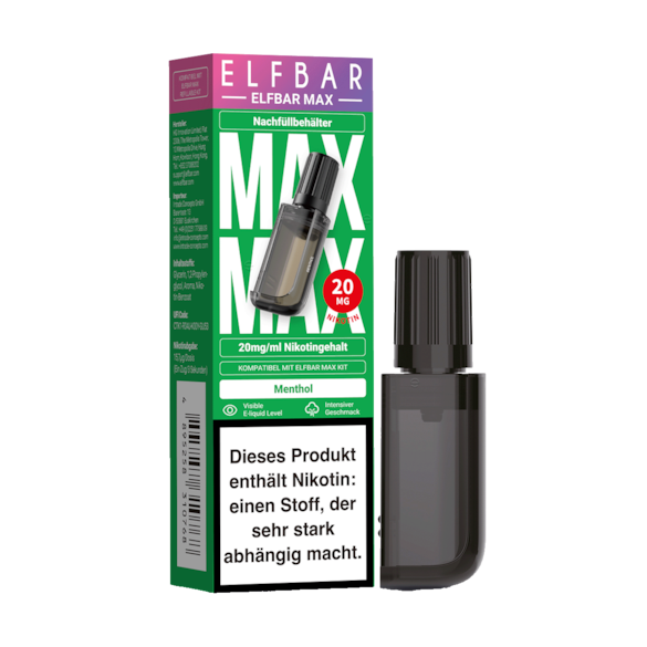 Elf Bar Max Menthol Pod