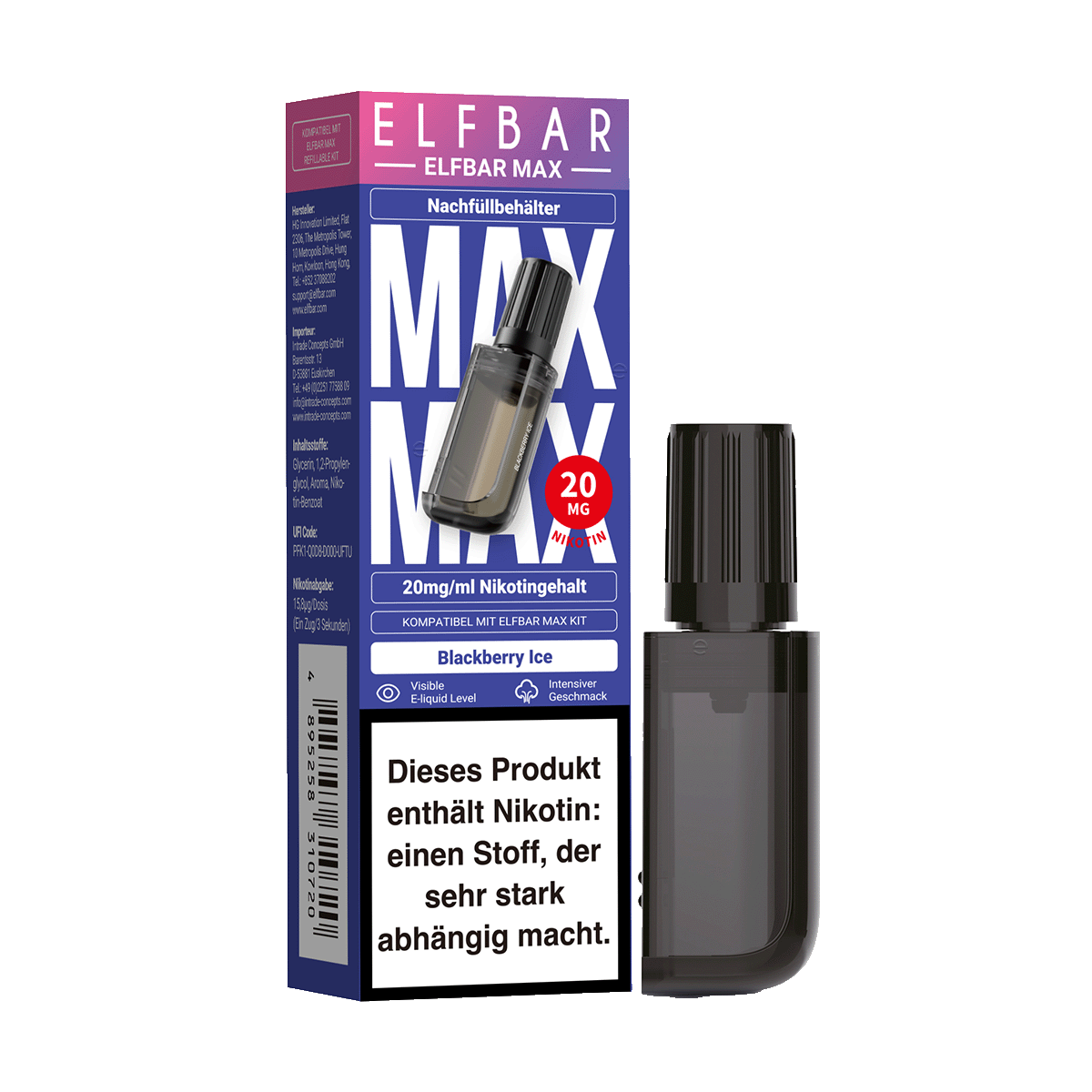 elfbar max pod wechseln anleitung Elf Bar Max