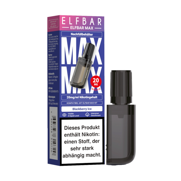 Elf Bar Max Blackberry Ice Pod