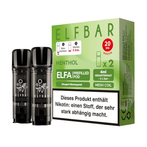 Elf Bar Elfa Menthol 2er Pod