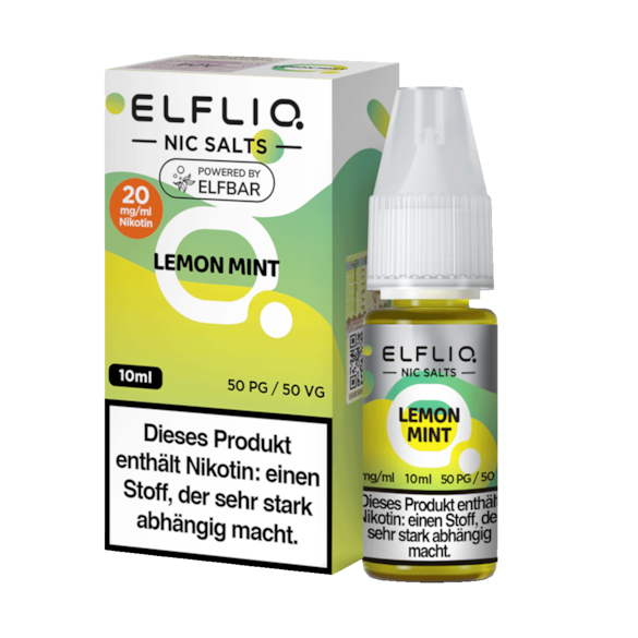 ELFLIQ Liquid Lemon Mint Nic Salt