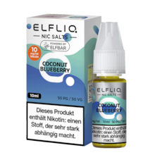 ELFLIQ Liquid Coconut Blueberry Nic Salt