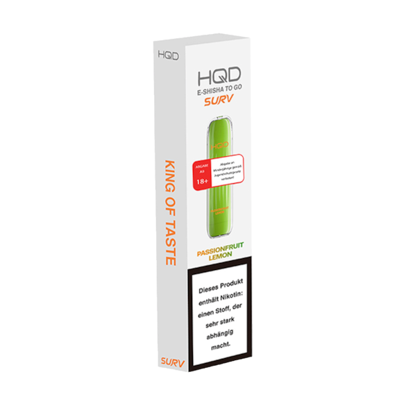 HQD SURV Passionfruit Lemon