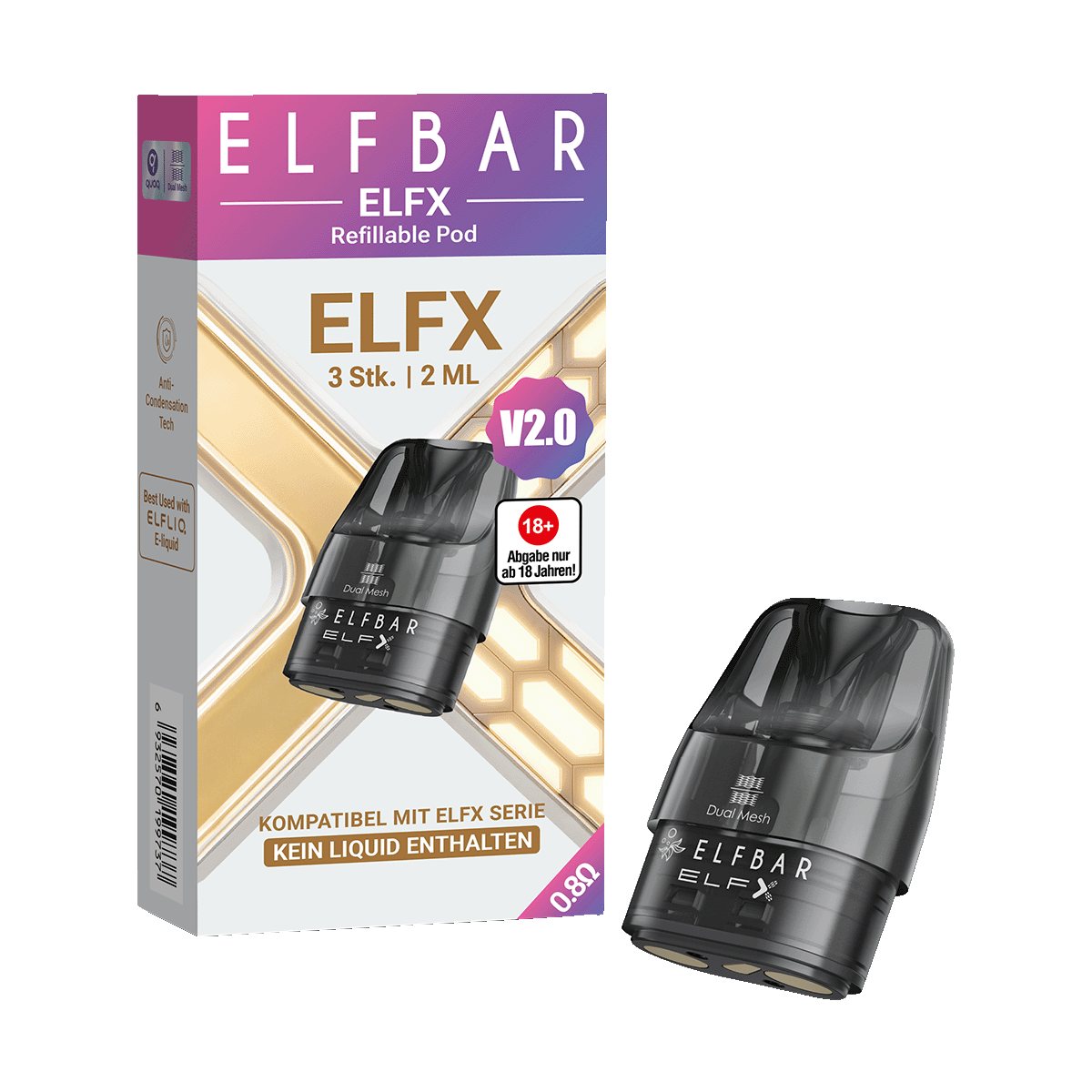 vape zum nachfüllen elf bar ELFX Refillable Pods | Gratis Versand elfa vape nachfüllbar elfbar Geschmack:WATERMELON MOJITO Paket] Elfbar Lost Mary